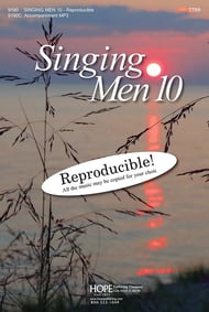 Singing Men 10 TTBB Choral Score cover Thumbnail